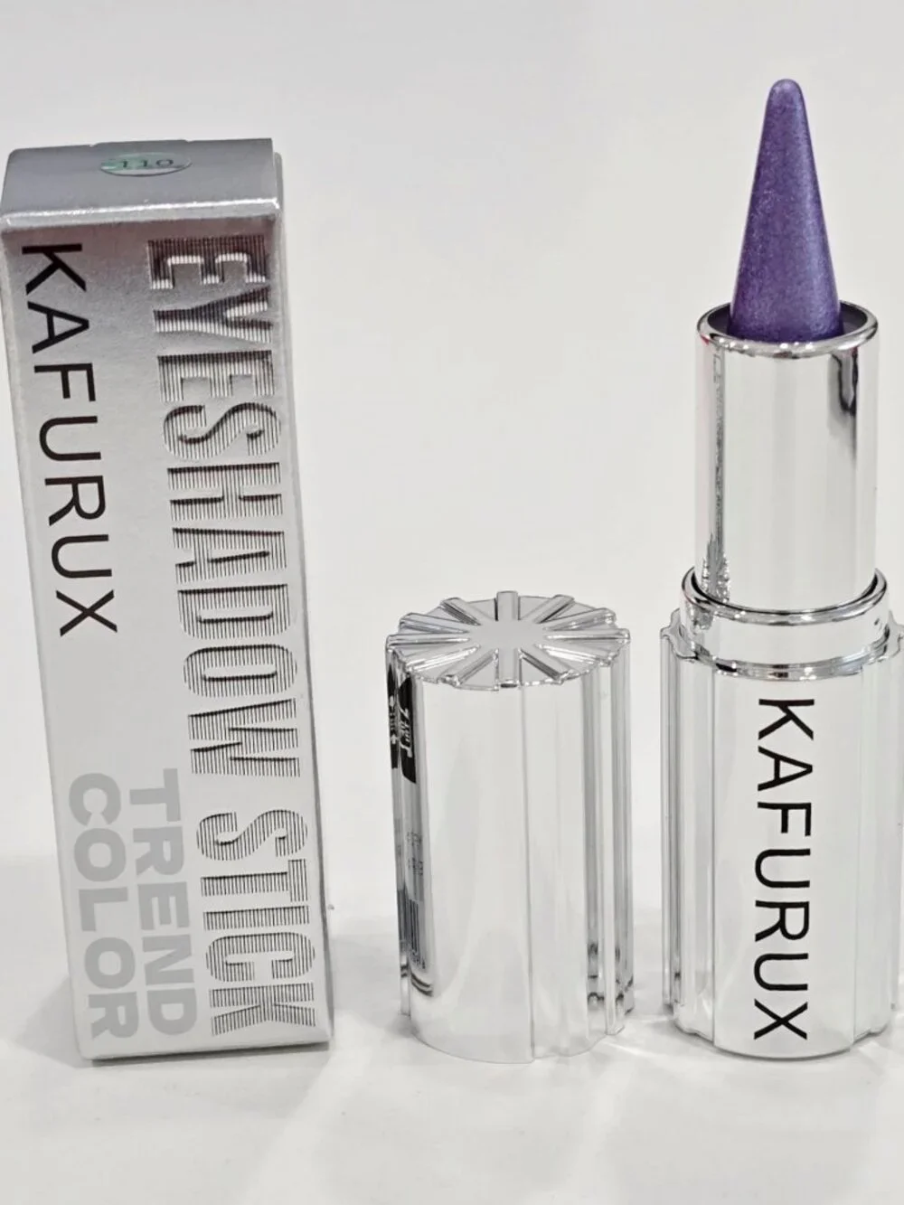 Kafurux ✦ Trend Color Eyeshadow Stick & Lipstick ✦ Shimmery Purple Dual-Use NWT
